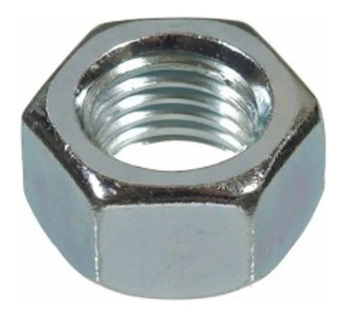 Pack 50 Tuercas Comun Hierro Zincado Bsw 1/2 PuLG 12 Hilos 0