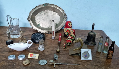 Lote Matrioskas, Coca Cola, Alpaca, Varias + 20 Antiguedades 0