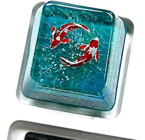 Teclas De Juego Teclas De Resina Koi Fish Para Cherry Mx Swt 1