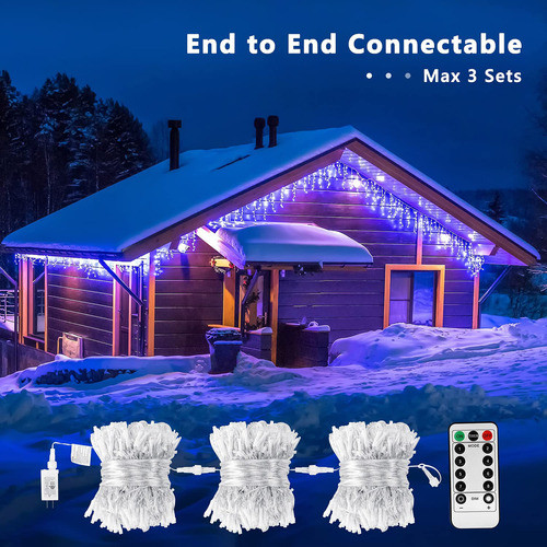 Brizled - 360 Luces Led De Navidad, Luces De Cadena De Carmb 1