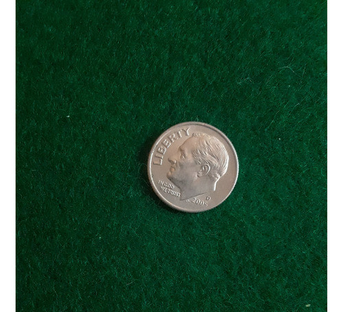 Moneda 1 Dime De 2005 Cuproníquel Usa 1