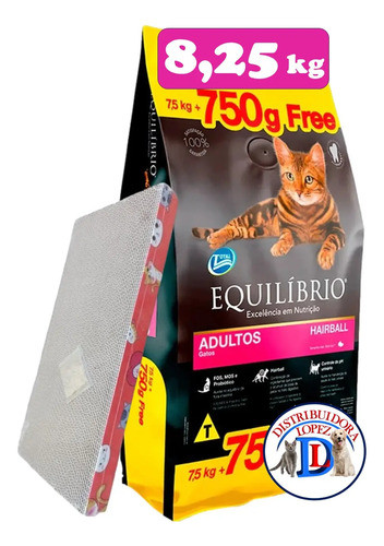 Equilibrio Gato Adulto 7.5 +750 Gr + Obsequio -ver Variantes 0