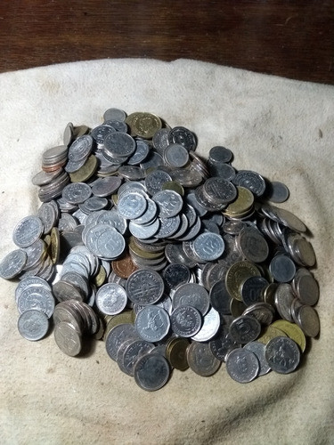 Dos Kilos De Monedas Arg Del 50 En Adelante Sin Revisar 0