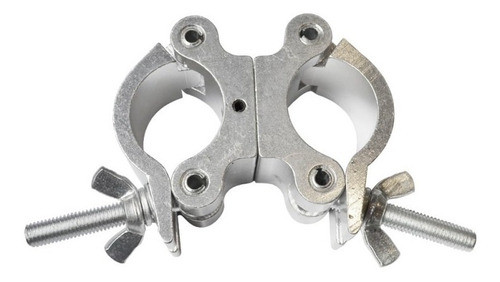 Lion Support Morsa Doble Plateada Aluminio Lion Support M424 0