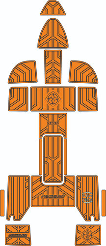 Piso Nautico Antideslizante - Tipo Teca - Deck 0