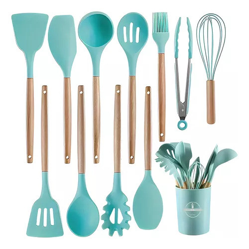 Set De Utensillos De Silicona 1