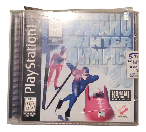 Cd Playstation 1 Original ( Nagano Winter Olimpics ) 0