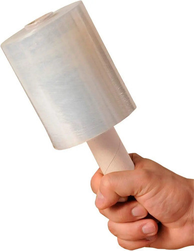 Nylon Mini Film Stretch Con Mango Para Embalaje Pack X 10 0
