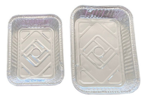 Combo Bandeja De Aluminio F75 - F100 X150un. De Cada Una 0