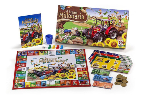La Granja Millonaria Juego De Mesa Original Ruibal Lloretoys 0