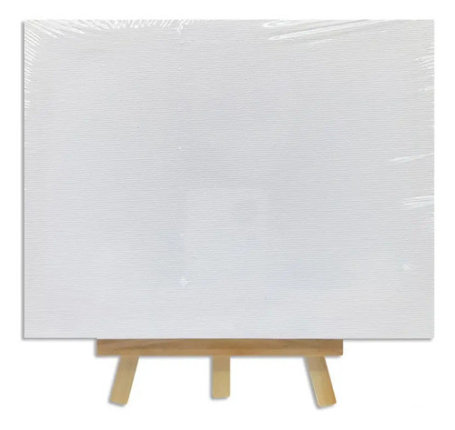 Lienzo Con Atril Para Pintar Cuadros 20 X 15 Cm 0