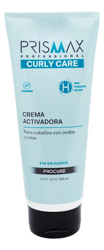 Prismax Curly Care Crema Activadora Cabello Rulos 200ml 6c 0