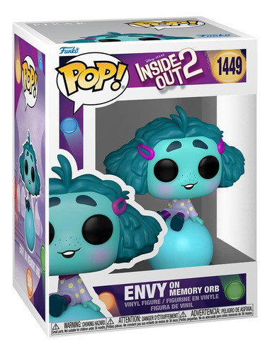 Funko Pop Disney Intensamente 2 Envy On Memory Orb Envidia 0