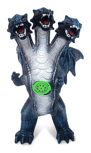 Muñeco Dragon De Tres Cabezas 1
