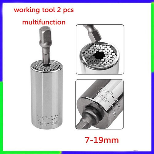 Tubo Universal Stax Magip Grip Boca Llave Universal 7-19mm 1