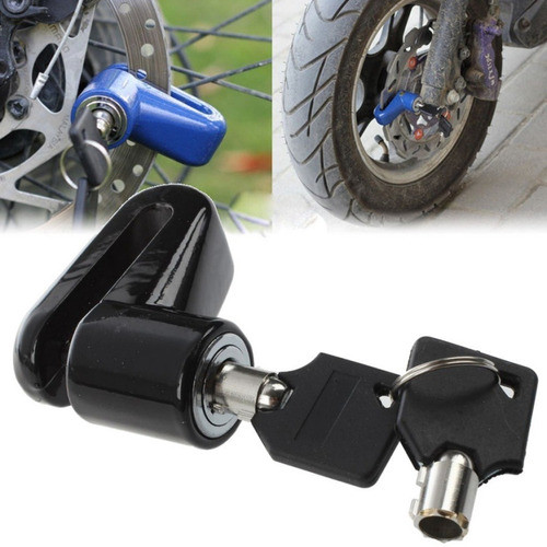 Traba Disco De Freno Candado Moto Seguridad 2 Llaves 1