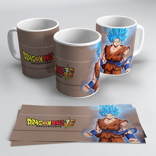 Taza Plastica Sublimada Dragon Ball #337 0