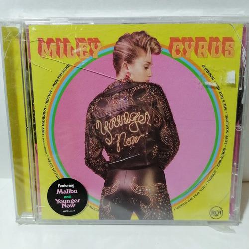 Miley Cyrus Younger Now Cd 1a Ed Usa Nuevo Sellado 0