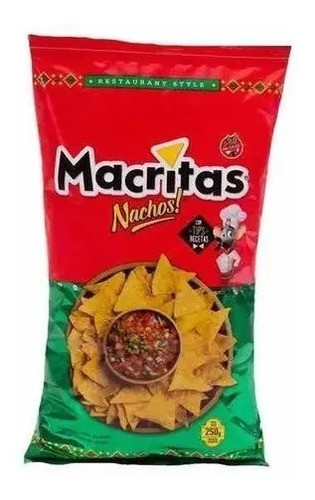 Caja Nachos Macritas 250gr X 15 Unidades Fiestissima Liniers 0