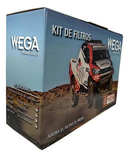 Kit De 4 Filtros Ford Fiesta Kinetic 1.6 Wega 0