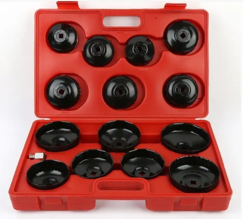 Saca Filtro Taza Copa Juego 15 Piezas King Task 0