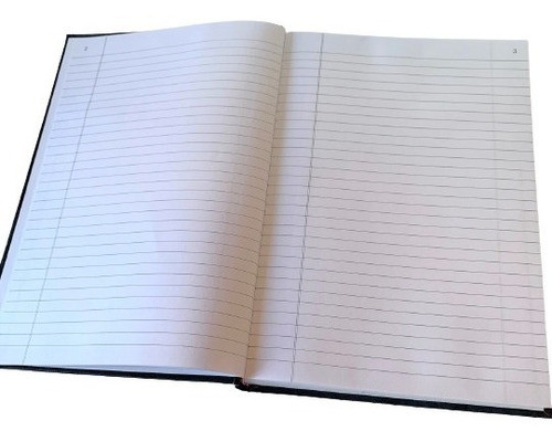Libro De Actas 400 Folios, Tapa Cart. Nº10 - Pack X 6 Libros 1