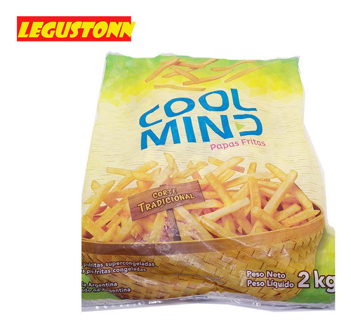 Papas Congeladas Pre Fritas Promo Bolsa 2 Kg - Legustonn 1