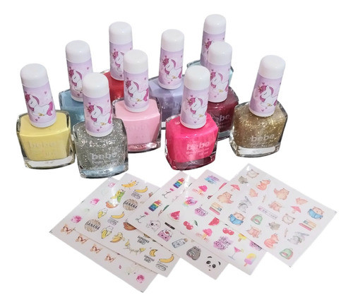 Kit 20 Art Deco Uñas Esmaltes Stamp Otros Ydnis - Maquillaje 0