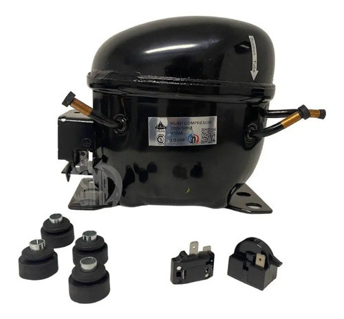 Motor Bocha Para Heladera 1/3+ Hp R134a Huayi Sima Repuestos 1