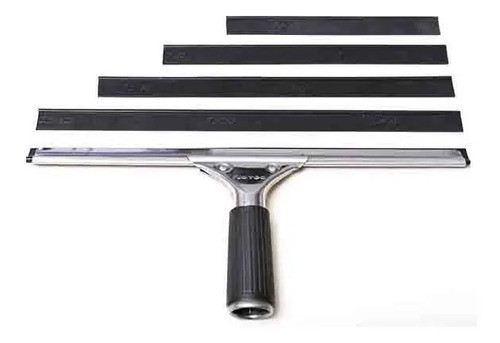 Secador Limpiavidrio Profesional 25cm Royco Acero Inoxidable 1