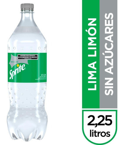 Gaseosa Sprite Sin Azúcares Lima-limón 2,25 Lt 0