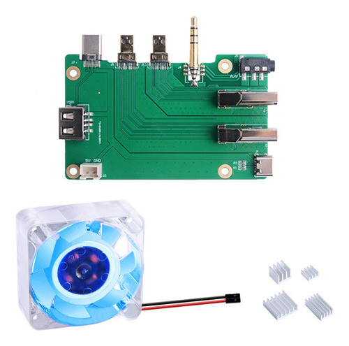 Geeekpi Raspberry Pi - Kit De Caja De Juego, Placa De Extens 0