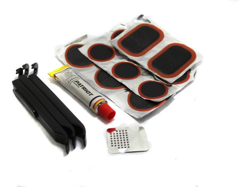 Kit Reparacion Bici Parches Pegamento Sacacubiertas Patriot 1