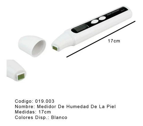 Medidor Humedad De La Piel 1