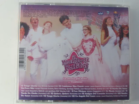 Patito Feo – La Storia Più Bella... Continua CD (2009) Italy Edition – Latin Pop Album