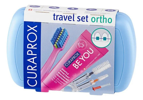 Curaprox Set De Viaje Ortodoncia Azul 0