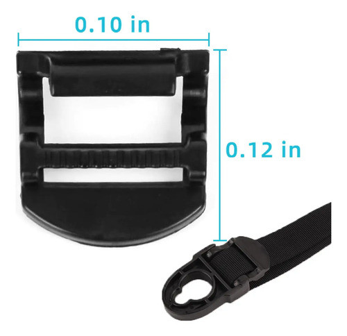 Ophjerg Clips De Repuesto Para Asiento De Kayak De Lifetime. 1