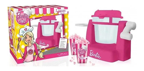 Popcorn Glam - Barbie Chef Pochoclera - Faydi Art. Bb9994 0