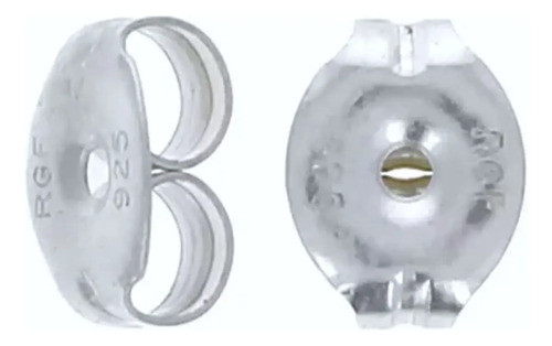 Fru Fru Mariposa De Plata 925 Chico X5 Pares Gemma Joyas 0