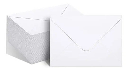 Sobres Para Invitacion 13x18cm Blanco Papel 140gr X 50u 0