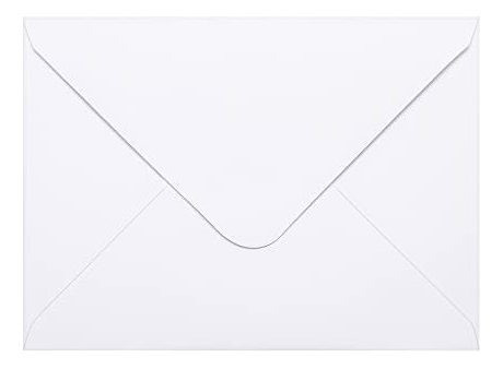 Sobres Para Invitacion 13x18cm Blanco Papel 140gr X 50u 1