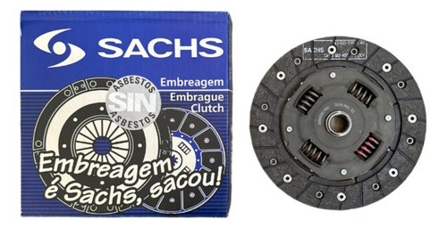 Disco De Embrague 200x24 Volkswgen Gol 1.7 Sachs 1