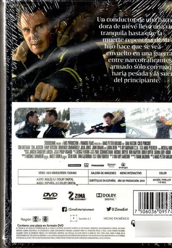 Venganza - Dvd Nuevo Original Cerrado - Mcbmi 1