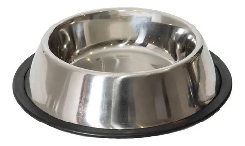 Comedero Bebedero P/perros Acero Inoxidable N°5 25 Cm Diamet 0