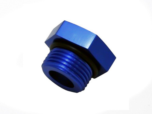 Tapon Aluminio An6 Azul C/ Oring Ftx 0