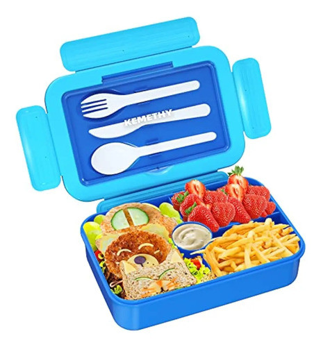 Lonchera Bento Para Niños, Fiambrera De 4 0