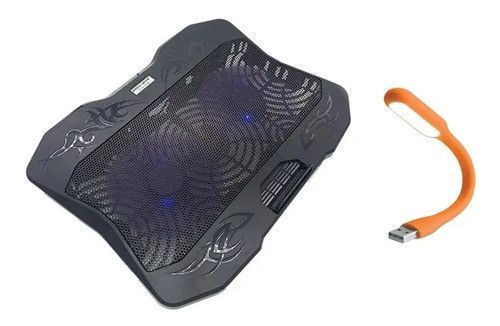 Bandeja Para Notebook Cooler F1 + Luz Usb Flexible Circuit 0