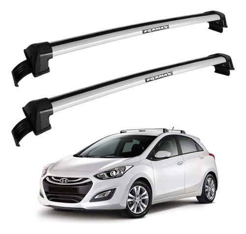 Barras De Techo Eqmax New Wave Hyundai I30 2013-2014 Gris 0