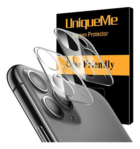 [paquete 2] Protector Lente Cámara Uniqueme iPhone 11 Pro / 0