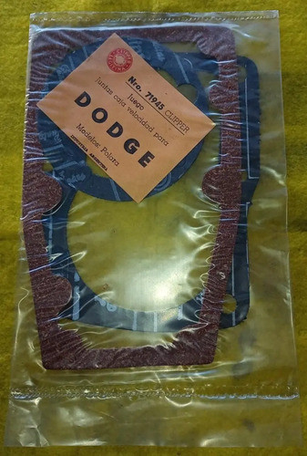 Jgo Juntas Caja Velocidades Dodge Polara 0